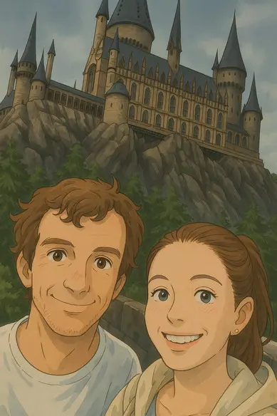 Ghibli style transformation