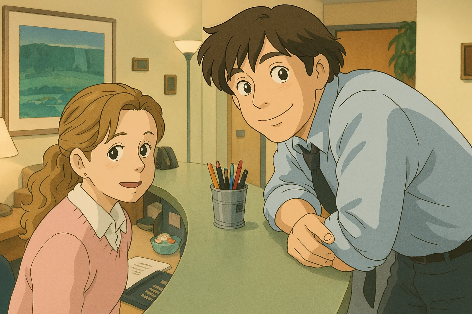 Ghibli style transformation